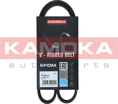 Kamoka 7015017 - Curea transmisie cu caneluri aaoparts.ro