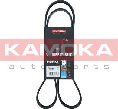 Kamoka 7016091 - Curea transmisie cu caneluri aaoparts.ro