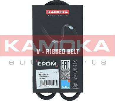 Kamoka 7016004 - Curea transmisie cu caneluri aaoparts.ro