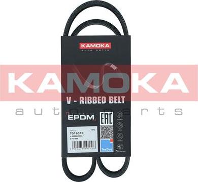 Kamoka 7016018 - Curea transmisie cu caneluri aaoparts.ro