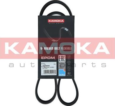 Kamoka 7016034 - Curea transmisie cu caneluri aaoparts.ro