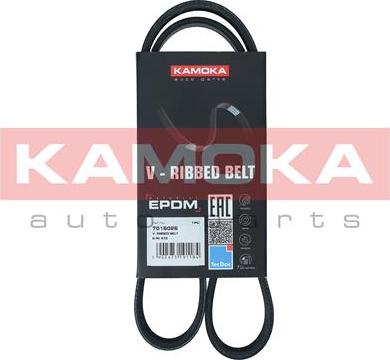 Kamoka 7016026 - Curea transmisie cu caneluri aaoparts.ro