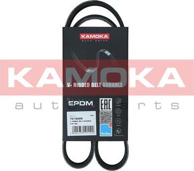 Kamoka 7016020 - Curea transmisie cu caneluri aaoparts.ro