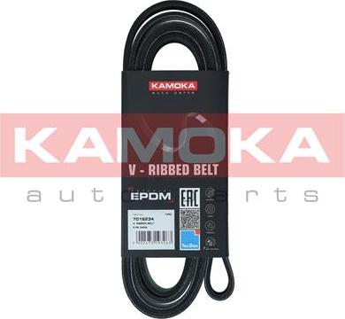Kamoka 7016234 - Curea transmisie cu caneluri aaoparts.ro