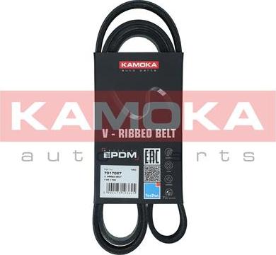 Kamoka 7017027 - Curea transmisie cu caneluri aaoparts.ro