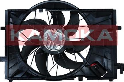 Kamoka 7740090 - Ventilator, radiator aaoparts.ro