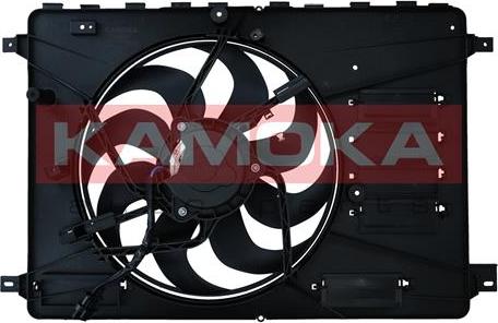Kamoka 7740063 - Ventilator, radiator aaoparts.ro