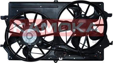 Kamoka 7740004 - Ventilator, radiator aaoparts.ro