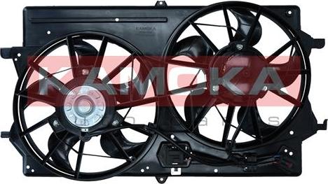 Kamoka 7740006 - Ventilator, radiator aaoparts.ro