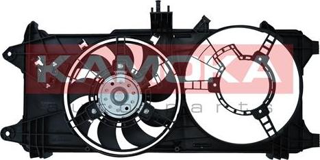 Kamoka 7740019 - Ventilator, radiator aaoparts.ro