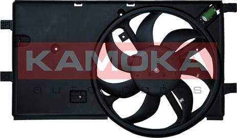 Kamoka 7740034 - Ventilator, radiator aaoparts.ro