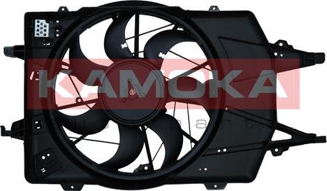 Kamoka 7740108 - Ventilator, radiator aaoparts.ro