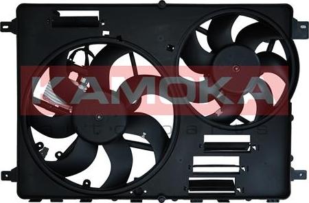Kamoka 7740136 - Ventilator, radiator aaoparts.ro