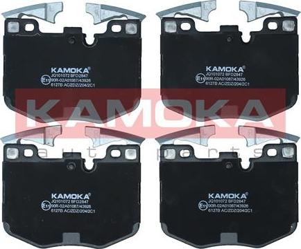 Kamoka JQ101072 - Set placute frana,frana disc aaoparts.ro