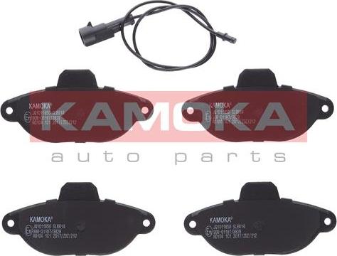 Kamoka JQ1011850 - Set placute frana,frana disc aaoparts.ro