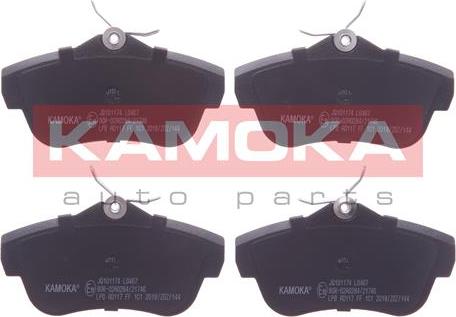Kamoka JQ101174 - Set placute frana,frana disc aaoparts.ro