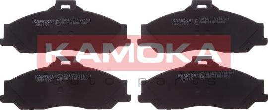 Kamoka JQ101178 - Set placute frana,frana disc aaoparts.ro