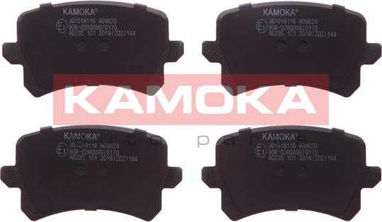 Kamoka JQ1018116 - Set placute frana,frana disc aaoparts.ro