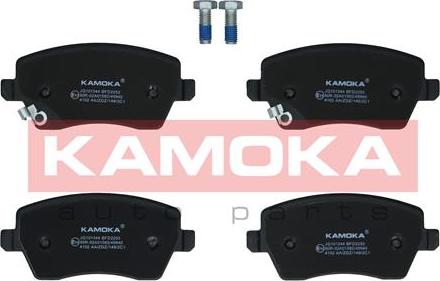 Kamoka JQ101344 - Set placute frana,frana disc aaoparts.ro