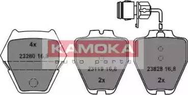 Kamoka JQ1013420 - Set placute frana,frana disc aaoparts.ro