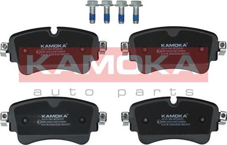 Kamoka JQ101380 - Set placute frana,frana disc aaoparts.ro