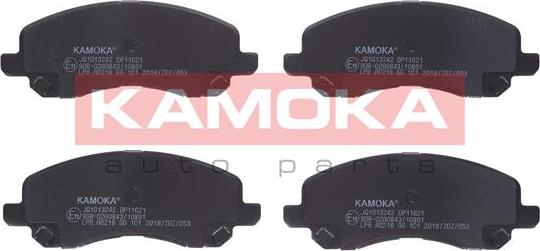 Kamoka JQ1013242 - Set placute frana,frana disc aaoparts.ro