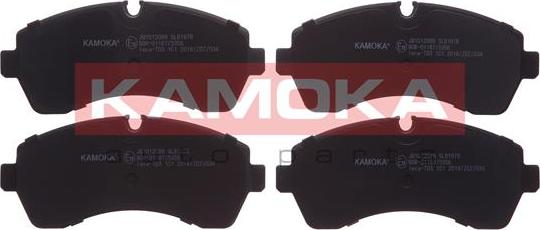 Kamoka JQ1012089 - Set placute frana,frana disc aaoparts.ro