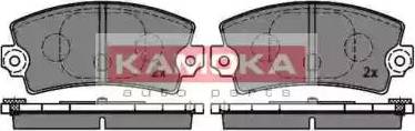 Kamoka JQ101228 - Set placute frana,frana disc aaoparts.ro