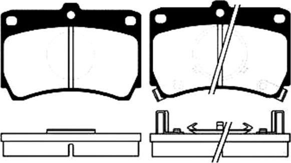 Alanko 10301135 - Set placute frana,frana disc aaoparts.ro