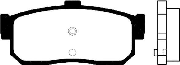 MOPROD MDP1249 - Set placute frana,frana disc aaoparts.ro