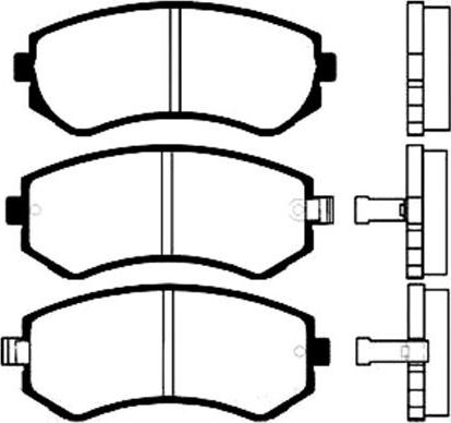 AISIN SN558P - Set placute frana,frana disc aaoparts.ro