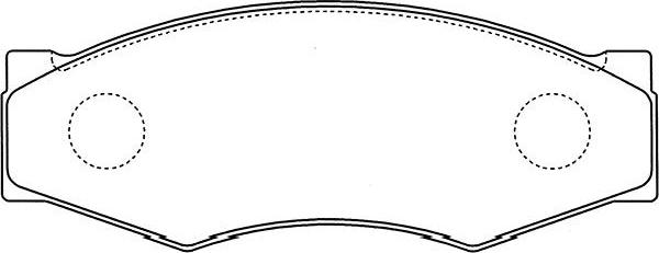 Kavo Parts BP-6505 - Set placute frana,frana disc aaoparts.ro
