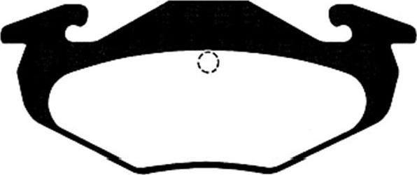 Kavo Parts BP-8515 - Set placute frana,frana disc aaoparts.ro