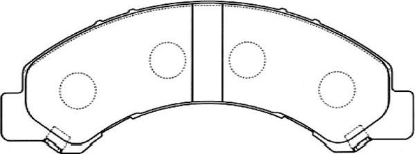 Kavo Parts BP-3513 - Set placute frana,frana disc aaoparts.ro