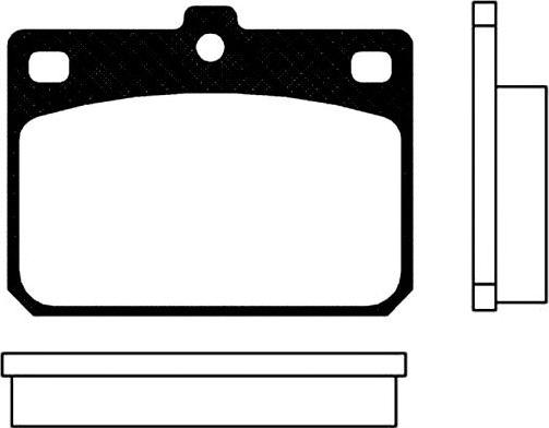 Kavo Parts BP-3000 - Set placute frana,frana disc aaoparts.ro