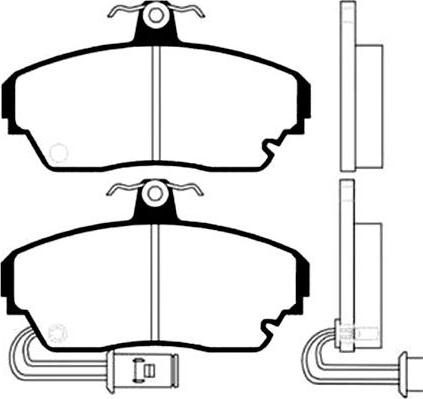 Kavo Parts BP-2009 - Set placute frana,frana disc aaoparts.ro