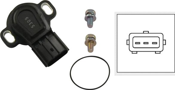 Kavo Parts ETP-4501 - Senzor, pozitie clapeta acceleratie aaoparts.ro