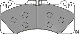 Kavo Parts KBP-9156 - Set placute frana,frana disc aaoparts.ro
