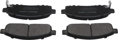 4U Autoparts 37601MT - Set placute frana,frana disc aaoparts.ro