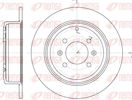 ATE 24.0110-0230.1 - Disc frana aaoparts.ro