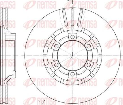Kawe 6464 10 - Disc frana aaoparts.ro