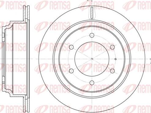 Meyle 615 523 6033 - Disc frana aaoparts.ro