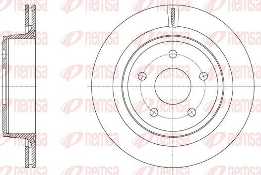 Kawe 61983 10 - Disc frana aaoparts.ro