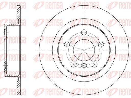 Kawe 61597 00 - Disc frana aaoparts.ro