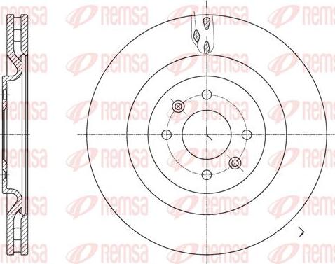 Triscan 8120 28147C - Disc frana aaoparts.ro