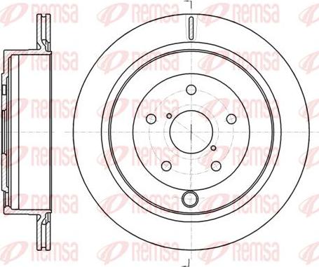 TRW DF4929 - Disc frana aaoparts.ro