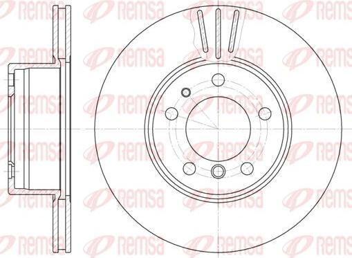 Kawe 6348 10 - Disc frana aaoparts.ro
