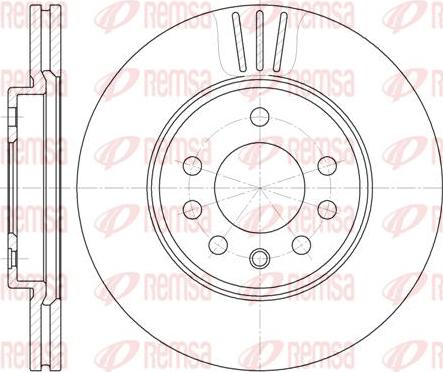 TRW DF2681 - Disc frana aaoparts.ro