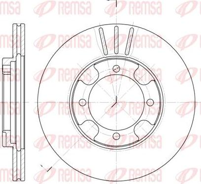 Kawe 6389 10 - Disc frana aaoparts.ro