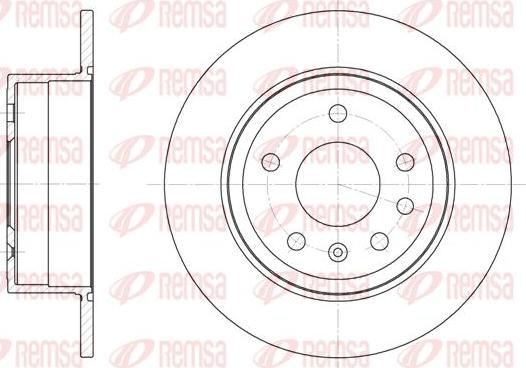 Kawe 6249 00 - Disc frana aaoparts.ro